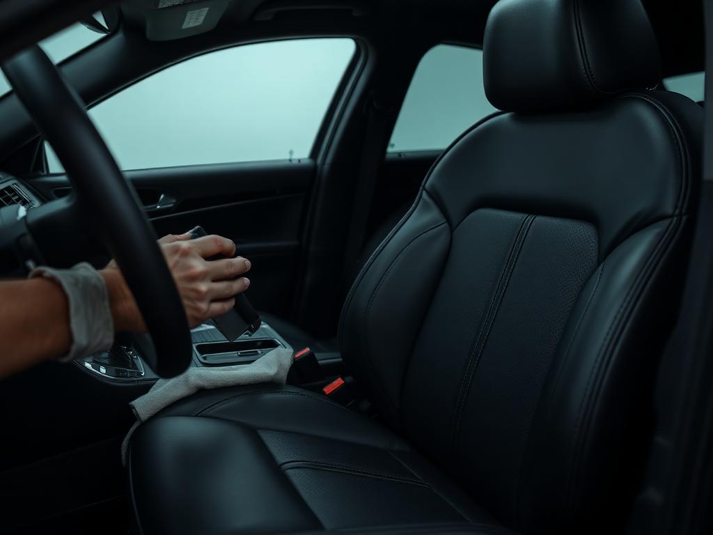 Leather Treatment - Noble Auto Detail in Des Moines, IA
