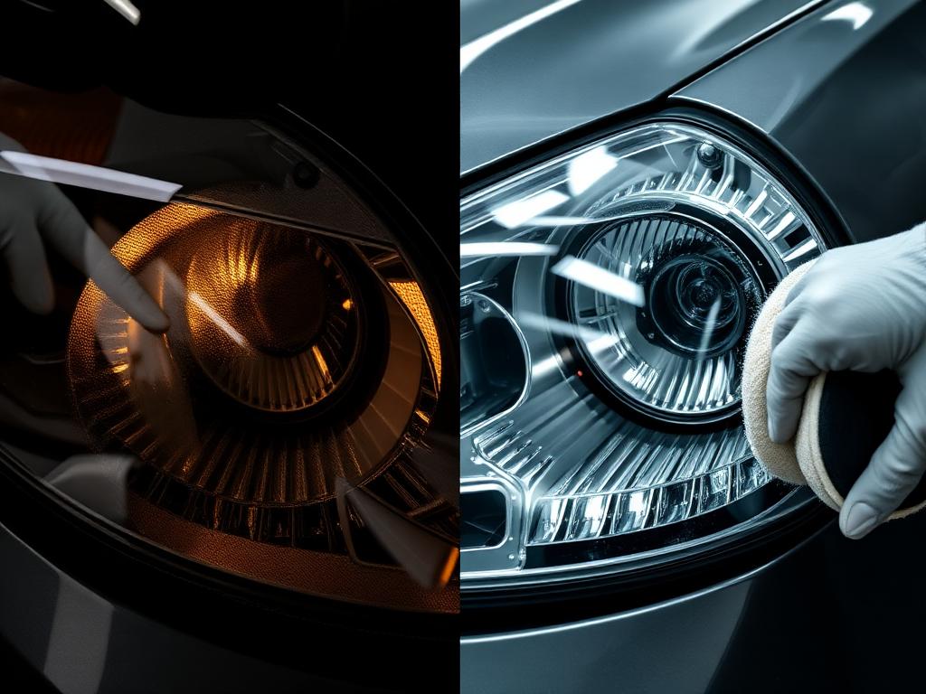 Headlight Restoration - Noble Auto Detail in Des Moines, IA